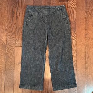 Ann Taylor denim capris